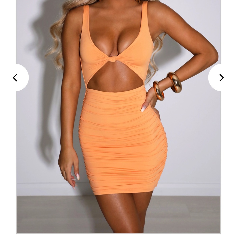 Babyboo Orange Dress- Worn once